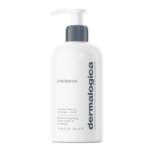 Dermalogica Precleanse Oil Cleanser - Deep-Cleansing Makeup Remover for Face - First Step Double Cleanse That Melts Waterproof Makeup, Sunscreen & Pollution, 295ml