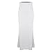 Womens Solid Satin Maxi Skirts Dressy Casual High Waisted Flowy Silk Skirts 2025 Elegant Business Party Long Skirt Silver