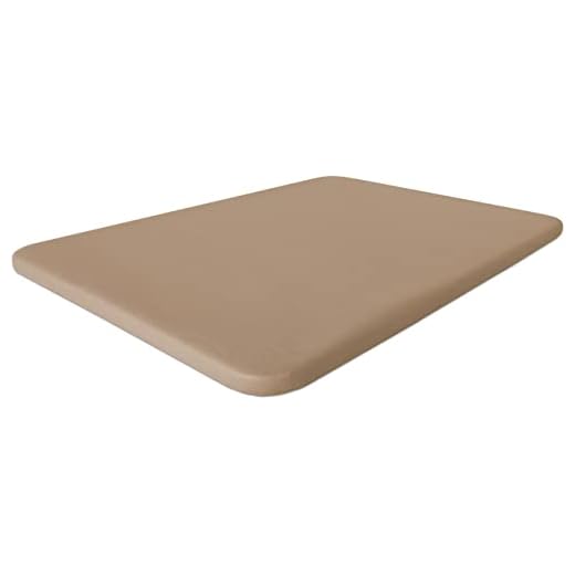 Ventadecolchones - Base Tapizada Modelo Drago Súper-Reforzada con Sistema Antiruido Sin Patas 3D Beige Medida 90 x 190 cm
