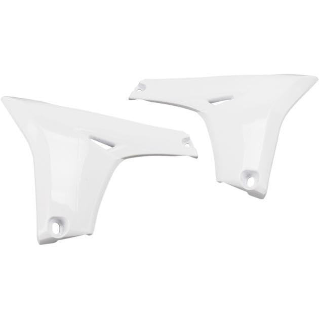 ATV&UTV Replace Parts & Accessories for UFO Lower Radiator Shrouds White for Yamaha YZ450F 2010-2013 for Yamaha YZ450F Mod-BBM45-FV30767