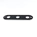 Custom Control Plate Fits Harmony H75 H76 H78 Silvertone 1454 airline 7230, 3ply-Black