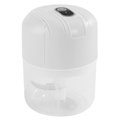 Picadora inalámbrica – Procesador de alimentos multifuncional de 250 ml | Procesador de alimentos multifuncional, portátil e inalámbrico, picador eléctrico recargable de alimentos, acero inoxidable