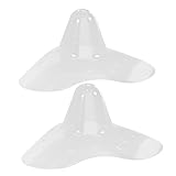 Milisten 2stücke Brustwarzenschutz Aus Silikon Für Stillen Pack Transparent Mit Belüftungslöchern Wiederverwendbar Schützt Vor Reibung Und Schmerzen Flexibel Und Diskret Tragbar