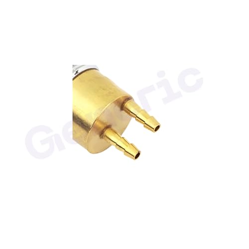Image of Dental Chair Tray Lock Switch /Air Lock Switch Valve, Hexagon Air Switch 2 Joints 3mm Connection Copper Dental Chair Accessories