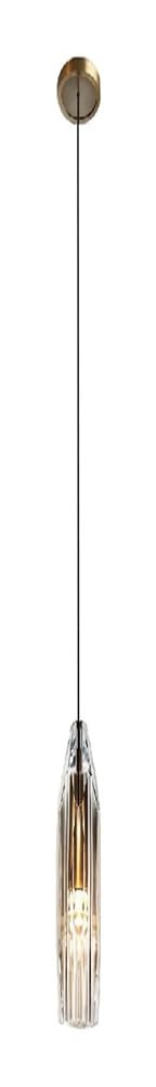Plafonnier de ferme en cristal pour illuminer votre porche et couloir - 8