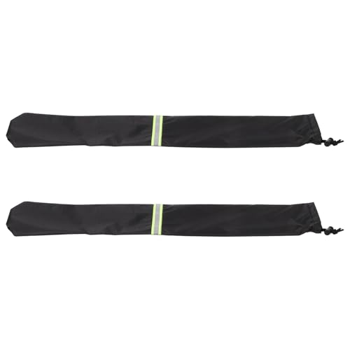 LIGHTAOTAO Funda para Limpiaparabrisas de Coche y Camión 67X10 CM 210D Negro Reflectante Protección contra Nieve y Excrementos de Pájaros Uso Urbano