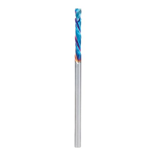 Image of Amana Tool Spektra Extreme Tool Life Coated Solid Carbide CNC Compression Spiral Router Bit, 46180-K, 1 /8 D x 13 /16 CH x 1 /8 SHK x 2-1 /2 Inch Long
