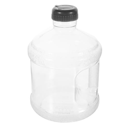 Yardwe Portable Handheld Water Jug Transparent Outdoor Water Container for Hiking Camping and Travel Durable Material Capacity for Convenient Water Storage