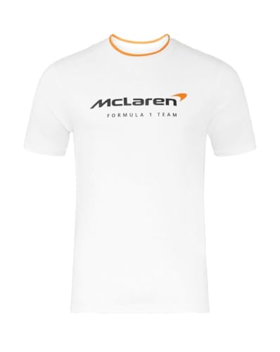 McLaren Castore F1 Mens Core Essentials T-Shirt (L) White