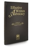 Effective Written Advocacy 0888044682 Book Cover