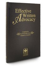 Hardcover Effective Written Advocacy Book