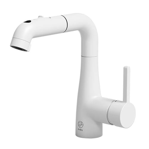 GODFSAHG Grifo de baño Giratorio de 360°, Grifo de baño de un Solo Orificio, Grifo extraíble para Lavabo, Grifo Giratorio Universal, Grifo Giratorio de 360 Grados para Lavabo, grifos de bañ
