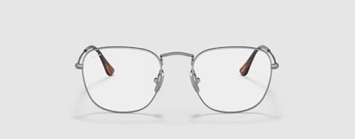 Image of Ray-Ban mens Rx8157v Frank Titanium Square Prescription Eyewear Frames