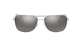 Ray-Ban RB 3543 Gafas de sol, Shiny Silver, 59 Unisex-Adulto