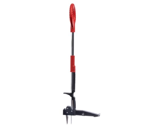 Venteo Desherbeur Manuel à Pédale | Outillage Jardin Professionnel | Outil Multifonction pour Extraction Racines Pissenlit | Entretien Gazon Sols Extérieurs Alternative aux Outils de Coupe