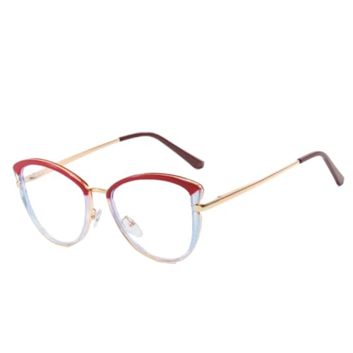 Image of Shiratori Blue Light Blocking Glasses with TR90 Cat Eye Frame , Computer Glasses - Anti Eyestrain & UV Glare Protection