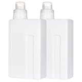 Zerodeko 2pcs Laundry Bottle Multipurpose Sub Bottle Reusable Bottles Large Capacity Sub Lotion Storage Bottles Lotion Refillable Container Shower Gel Holder