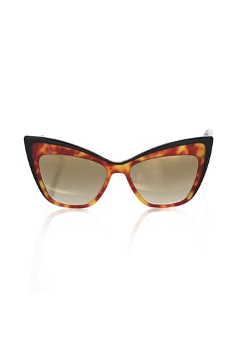 Lunettes de soleil Frankie Morello en acétate marron pour homme et femme