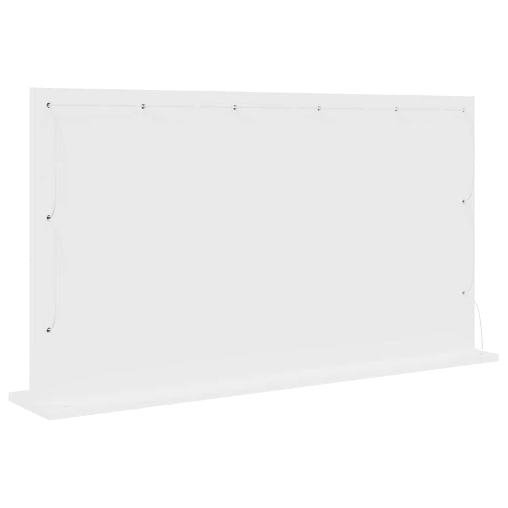 Genérico Espejo de Tocador con Espejo Blanco 100 x 55 x 18 cm,Casa y jardín,Decoración,Espejos-868301