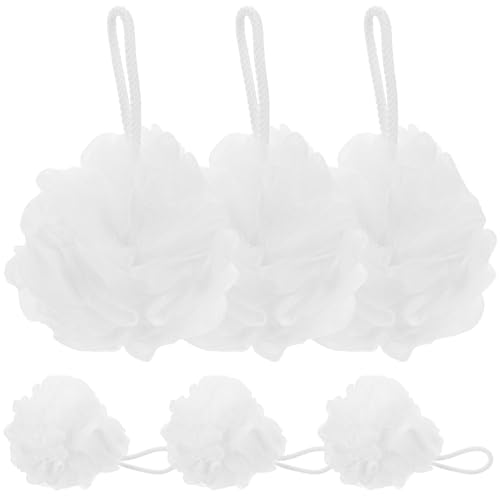Esponjas de baño exfoliantes de diseño simple para ducha diaria familiar en casa