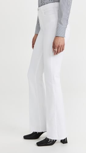 L'AGENCE Women's Ruth Straight Raw Hem Jeans4