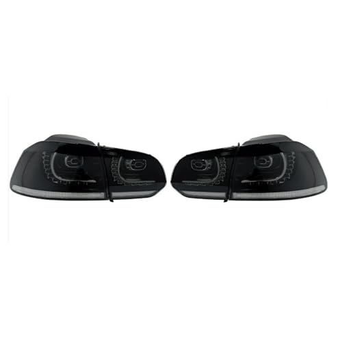 Feux arrière LED pour VW Golf 6 MK6 R20 avec clignotants dynamiques fumés
