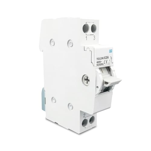 Disjoncteur de sécurité MTS double alimentation 63A pour basculement manuel - 5