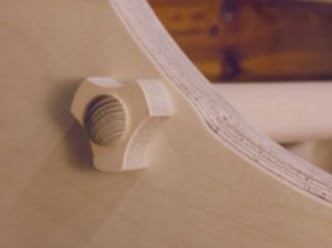 Set completo di attrezzi ginnici in legno resistenti: barra stabile per dip e barra per trazioni fino a 100 cm - 5 livelli di regolazione dell'altezza per il telaio della porta.