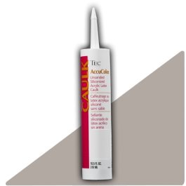 Accucolor Siliconized Unsanded Acrylic Caulk 932 Mist