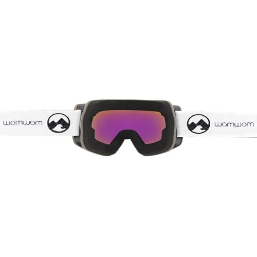 Lunettes de ski anti-buée UV400 contre l'éblouissement en altitude - 5