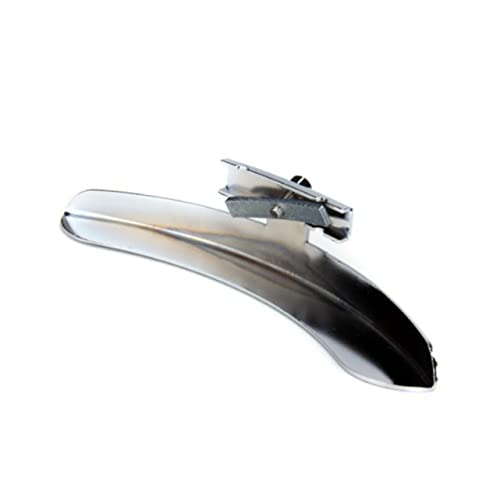 Yardwe Zinc Alloy Banjo Armrest Single Leg Design for Vintage Models Silver Finish Includes Mounting Bolt Retainer for Banjo Restoration Durable Stylish Accessory