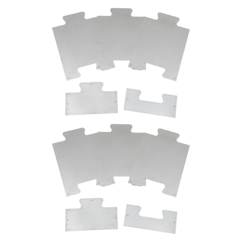 Plaque de protection de porte en acier pour rénover et protéger les bas
