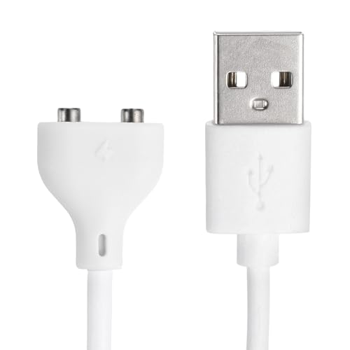 sourcing map Câble de charge magnétique USB DC de 8 mm, cordon de charge magnétique de rechange à polarité unique (S-S) pour jouets rechargeables, nettoyant pour le...