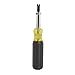 Klein Tools VDV001-081 Multi-Bit Screwdriver, Punchdown Screwdriver Bayonette-Style Multi-Tool with Heavy-Duty Blade Barrek for Bit Storage