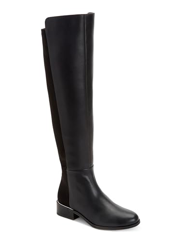 Alfani Womens Ludlowe Leather Over-The-Knee Boots
