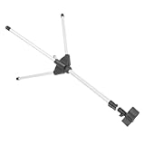 OATIPHO Verstellbarer Faltbarer Haartrockner Ständer Aus Aluminiumlegierung Mit Stabiler Basis Höhen Winkelanpassung Für Zuhause Salon Und Mobiles Haustier-Styling