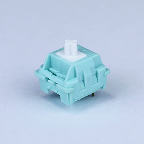 Commutateurs linéaires KTT Menthe 3 broches 45g pour claviers mécaniques de jeu x30