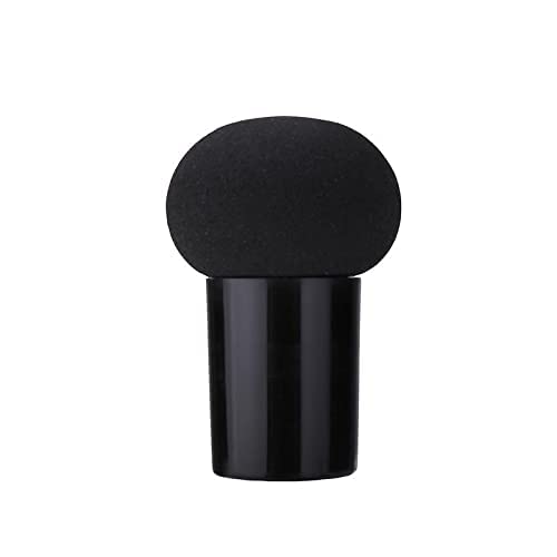 Miss Hot Mushroom Makeup Brushes Blender Sponge Face Brush Makeup Puff With Handle Case For Dry Wet Use Liquid, Creams, And Powders Black (Color may vary)-image-10