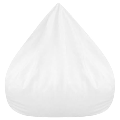 JEWEDECO Forro Interior Transpirable para Sofá Perezoso XL 100x120 Cm sin Relleno Cremallera, Funda de Malla Lavable para Reemplazo en Hogar, Oficina y Exterior