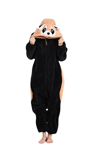 Magicmode Pyjamas Unisex Jumpsuit Costume Animal Onesie Femme Homme Carnaval Parure de Nuit Costume d'Halloween, XL