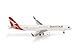 Herpa Modellflugzeug Qantas Airbus A321XLR - VH-OGA Great Ocean Road, Miniatur im Maßstab 1:500, Sammlerstück, Flugzeug Modell ohne Standfuß, Metall
