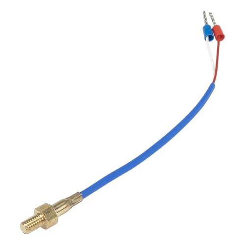Termopar tipo K M3 con tornillo hexagonal de 6x6.8mm y cable de 0.12m para impresora 3D 4