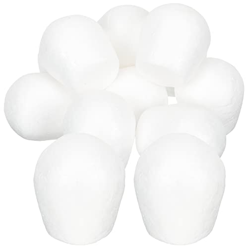 STOBOK 10pcs Foam Cupcake Fake Cupcakes Foam Cake Model Fake Cake Muffin Cupcake Decorating Practice Models for Wedding Display Window Decorating
