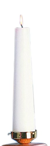 Advent Candles Christ Pillar with Water Transfer Applique Decal, 14 Inch (Plain)