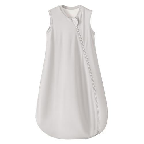 Image of usbettas 1.0 Tog 2.5 Tog Baby Sleep Sack, Unisex Cotton Toddler Sleeping Sack for Babies, 2-Way Zipper Baby Wearable Blanket