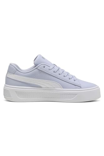 Image of Puma Womens Smash V3 Platform Lace Up Sneakers Shoes Casual