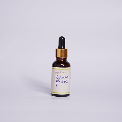 Suvarna Glow Oil || Soft Glowing Skin in 7 Nights || Hand made with 13 hours process || Goodness of Goat Milk (30 ml)