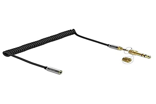 Cable extensión enrollado 3.5mm Jack 2m miniatura 1