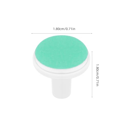 Miniatura 4 de Housoutil Almohadillas De Repuesto Eléctricas Para Cortaúñas Adecuadas Para Cabezales De Cortaúñas De Bebé A Partir De 12 Meses Para Limas De Uñas Estándar Para Bebés