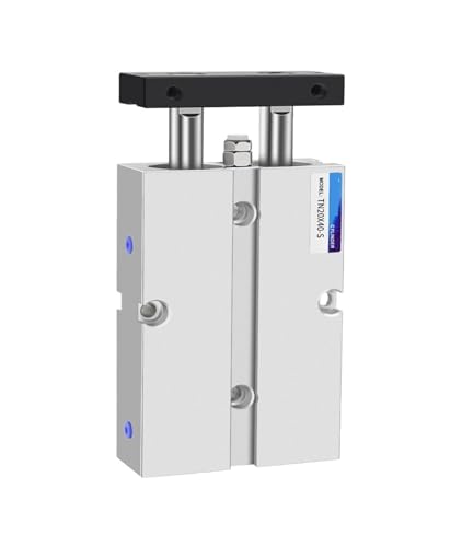 Vérin double tige TN16-500S actionneur pneumatique double effet de course 125mm à 500mm